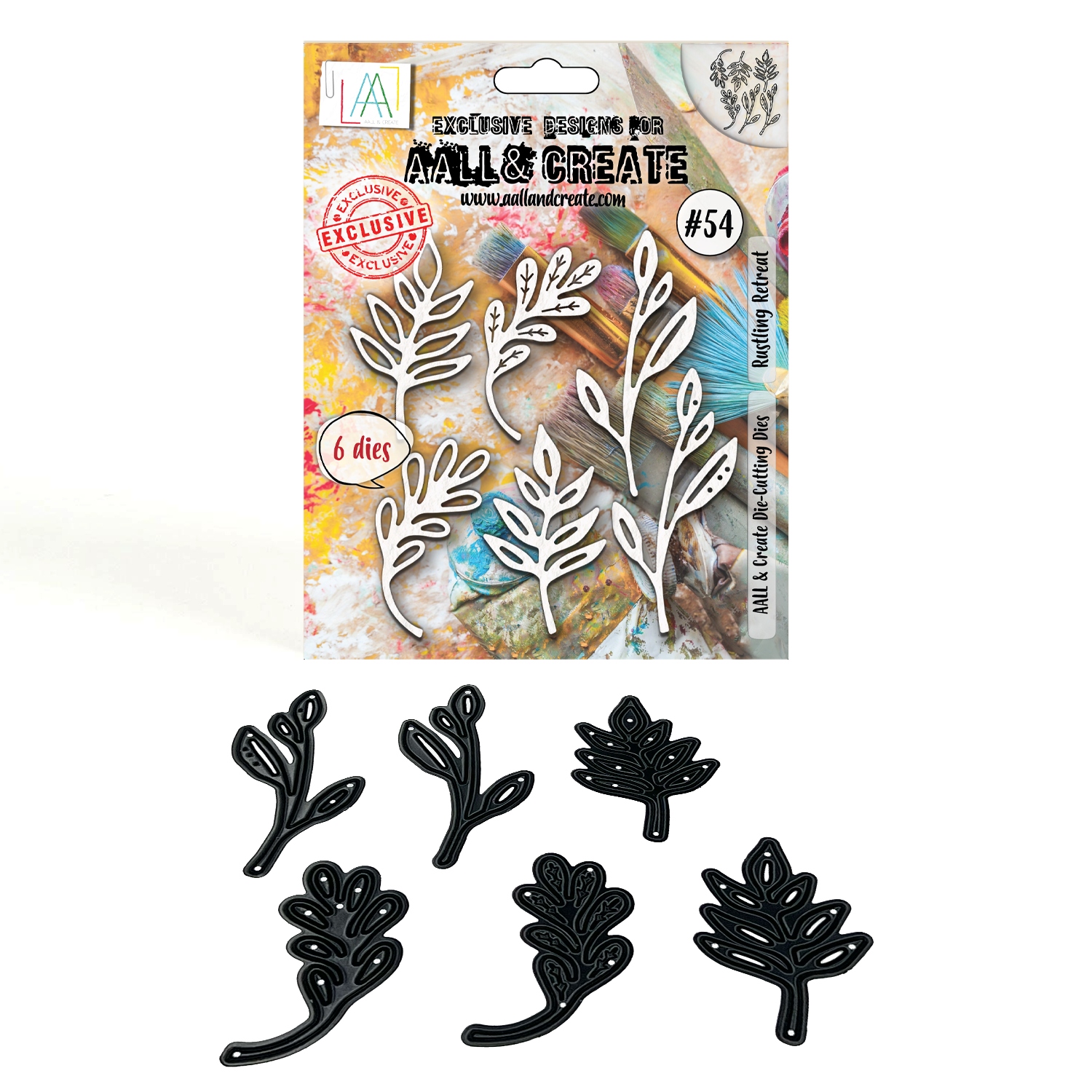 #054 Rustling Retreat Cutting Die Set