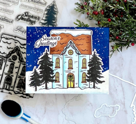 Home for the Holidays Stamps