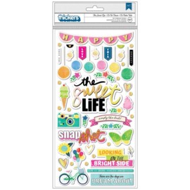 Sweet Rush The Sweet Life Thickers Stickers