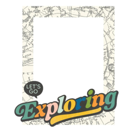 Happy Travels Chipboard Frames