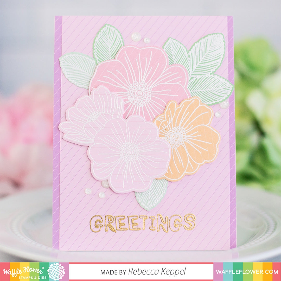 Unicorn Paper Pad-Half-Half Lines