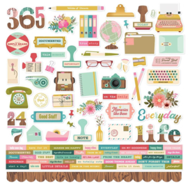 Noteworthy Cardstock Stickers