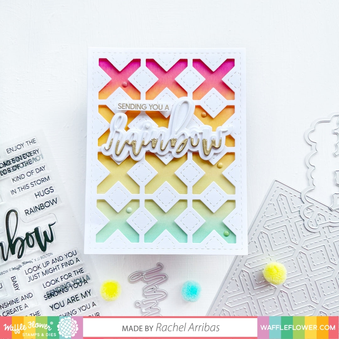 Quilt Cross Panel Die
