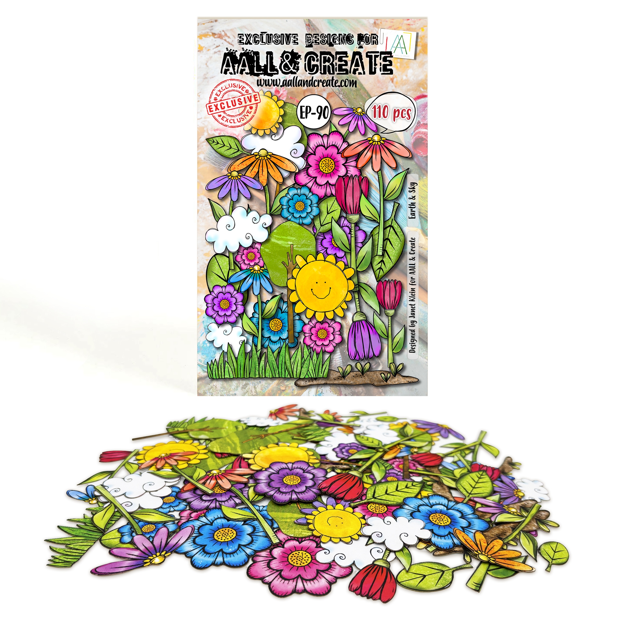 #090 Earth & Sky Ephemera Die Cuts
