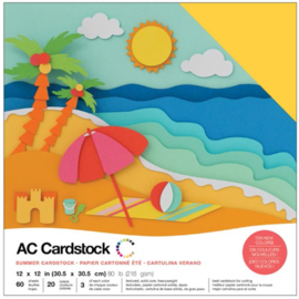 Variety Cardstock Pack Summer 12"X12"
