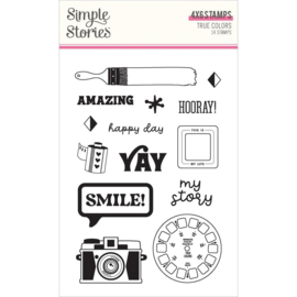 True Colors Photopolymer Clear Stamps