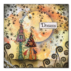 LAV030 Fairy House Stamp