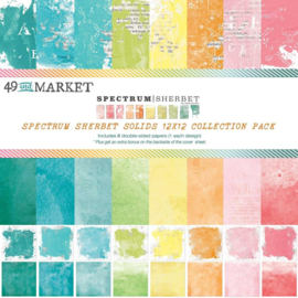 Spectrum Sherbert Solids Collection Pack 12"X12"
