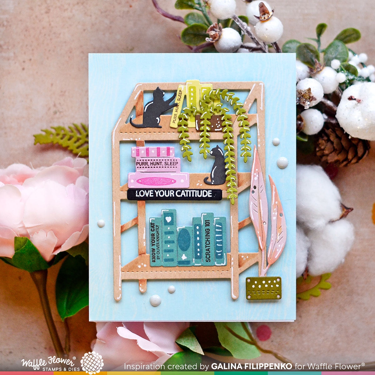 Cat-a-log Stamp Set