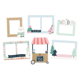 Winter Wonder Chipboard Frames