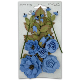 Nature's Bounty Paper Flowers Cornflower