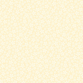 Patterned single-sided cream flower