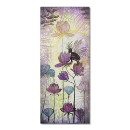 LAV548 Single Fairy Orchid Stamp