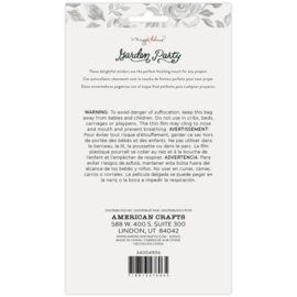 Garden Party Layered Stickers 6/Pkg