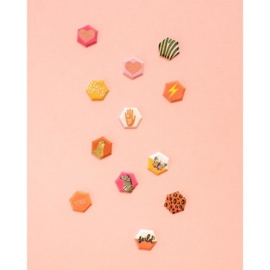 Brave & Bold Mini Puffy Stickers