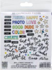Artful Moments Chipboard Bits