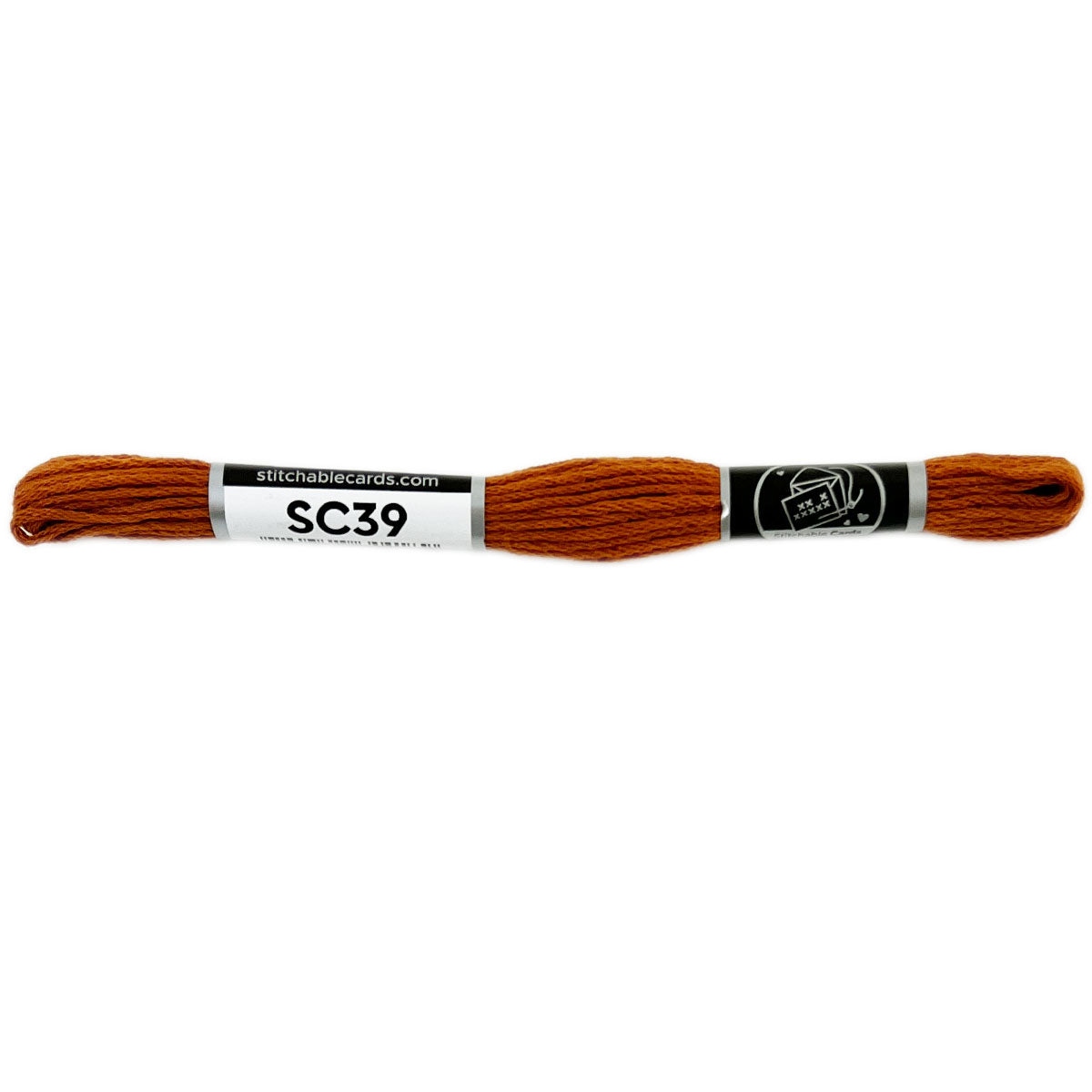 SC39 Embroidery Floss - Mid Brown 5/pk