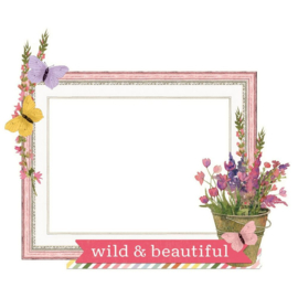 Meadow Flowers Chipboard Frames