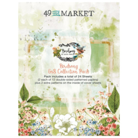 Birdsong Collection Pack 6"X8"