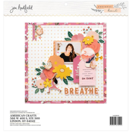 Peaceful Heart Paper Pad 12"X12"