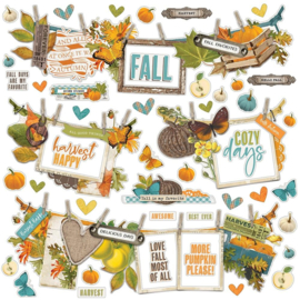 Simple Vintage Country Harvest Cardstock Stickers Banner