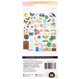 Where To Next Icons Ephemera Cardstock Die-Cuts