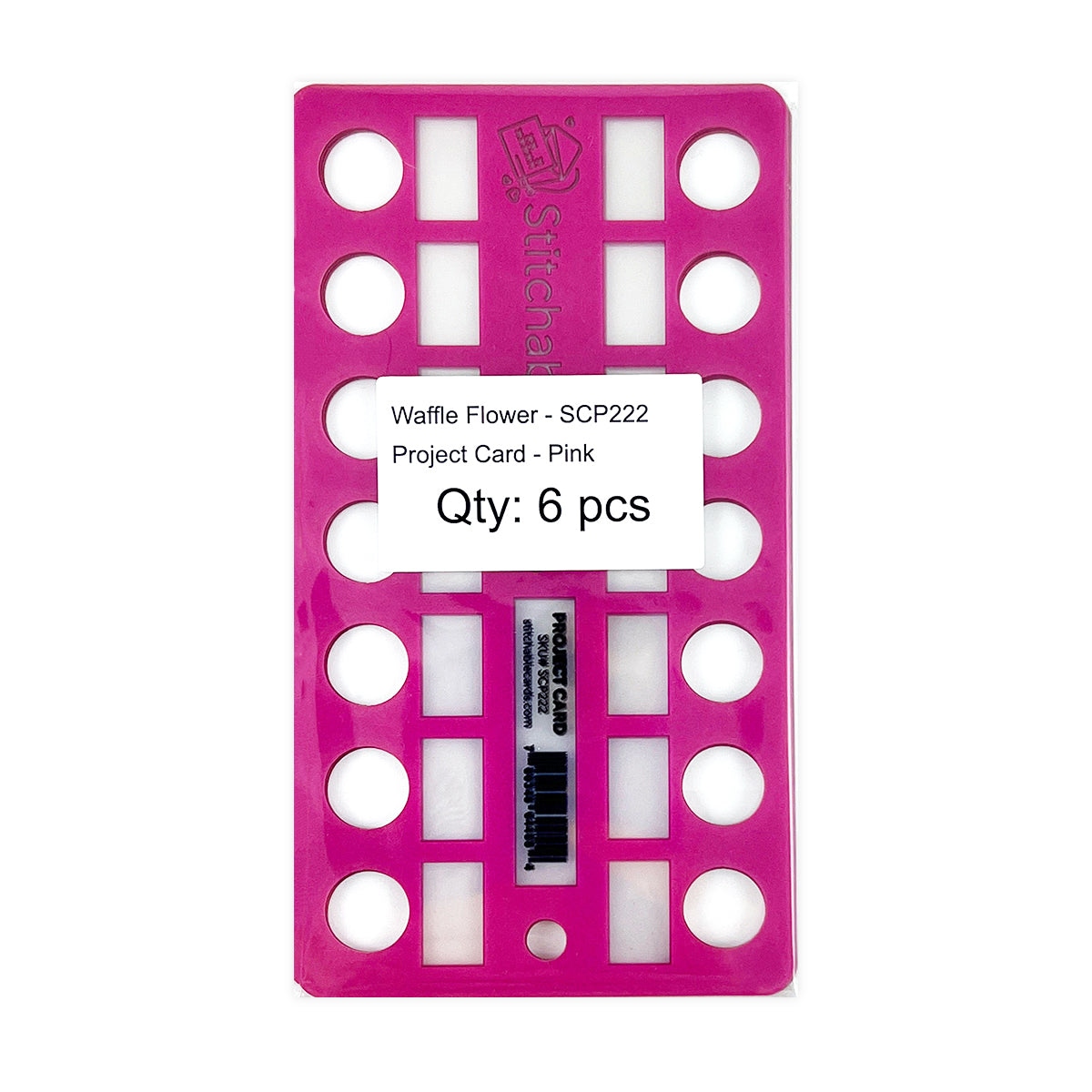 SC Project Card - Pink - 6pc