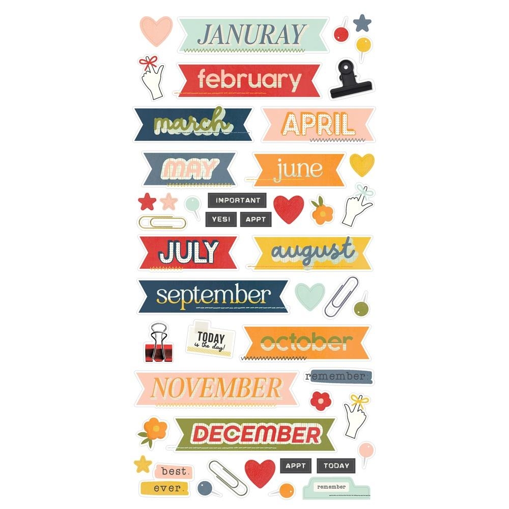 12-Month Memory Calendar Life In Photos