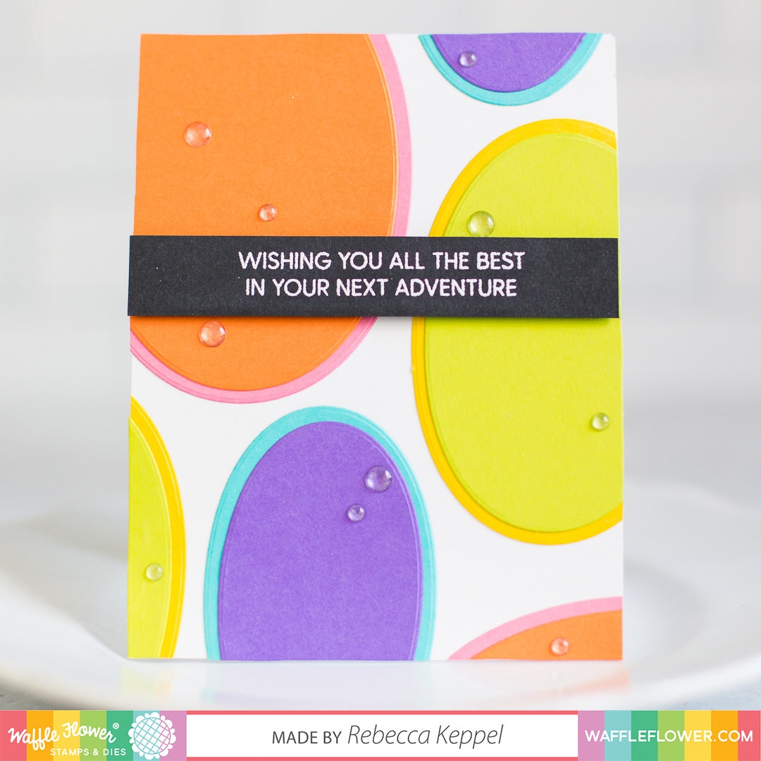Happy Retirement Duo Stamp Set
