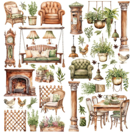 Cottagecore Laser Cut Outs Elements