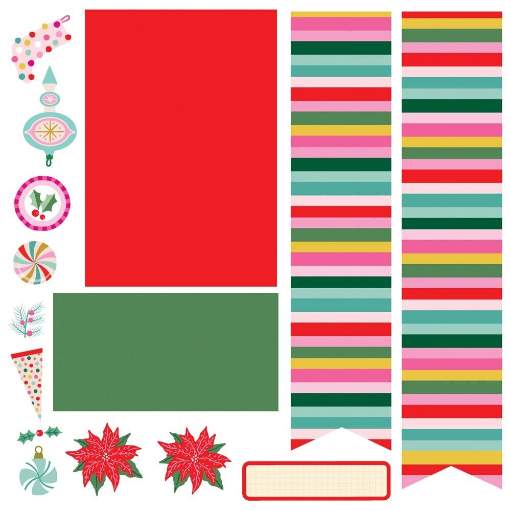 Hard Candy Christmas Simple Pages Page Kit