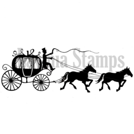 LAV146 Horse and Carriage Stamp