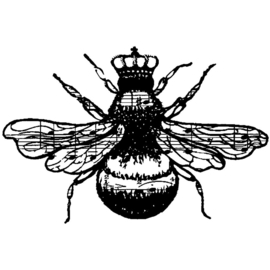 Cling Stamps Queen Bee