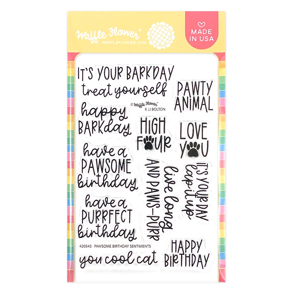 Pawsome Birthday Sentiments