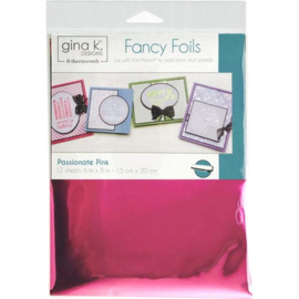 Passionate Pink Fancy Foils 6" x 8"