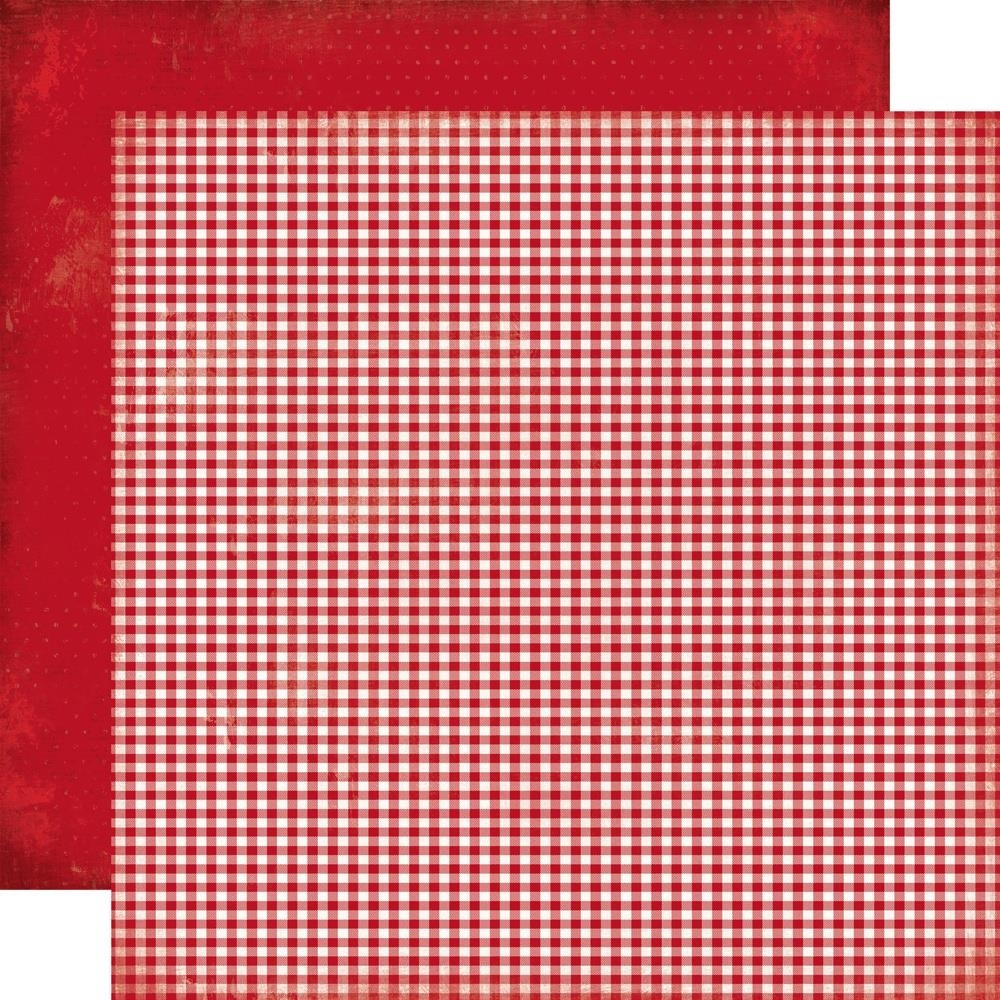 Believe Candy Cane Gingham