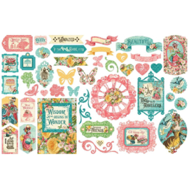 Ephemera Queen Cardstock Die-Cut Assortment