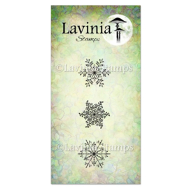 LAV843 Snowflakes Small Stamp