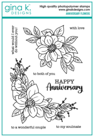 Anniversary Flowers Stamps