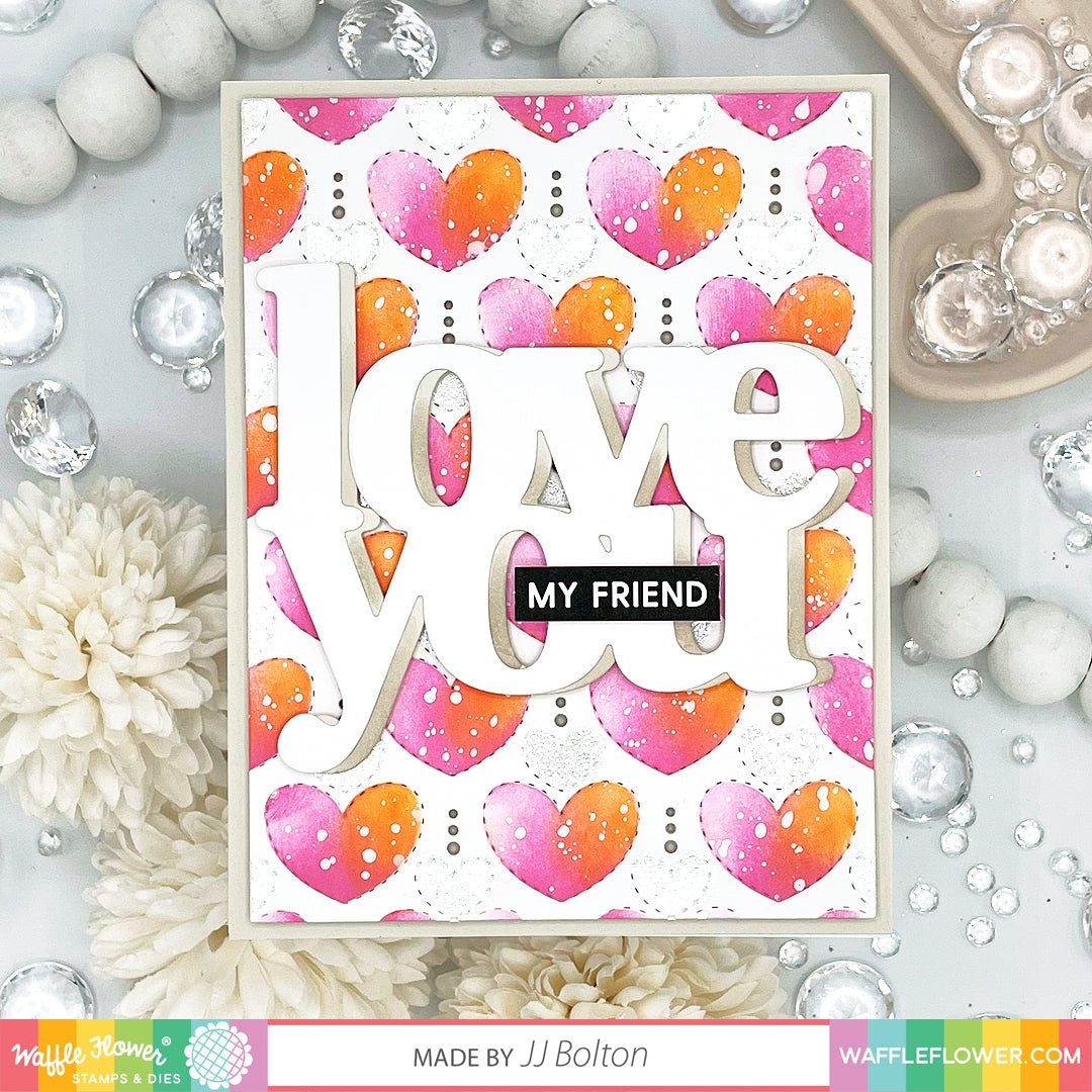 Oversized Love Print
