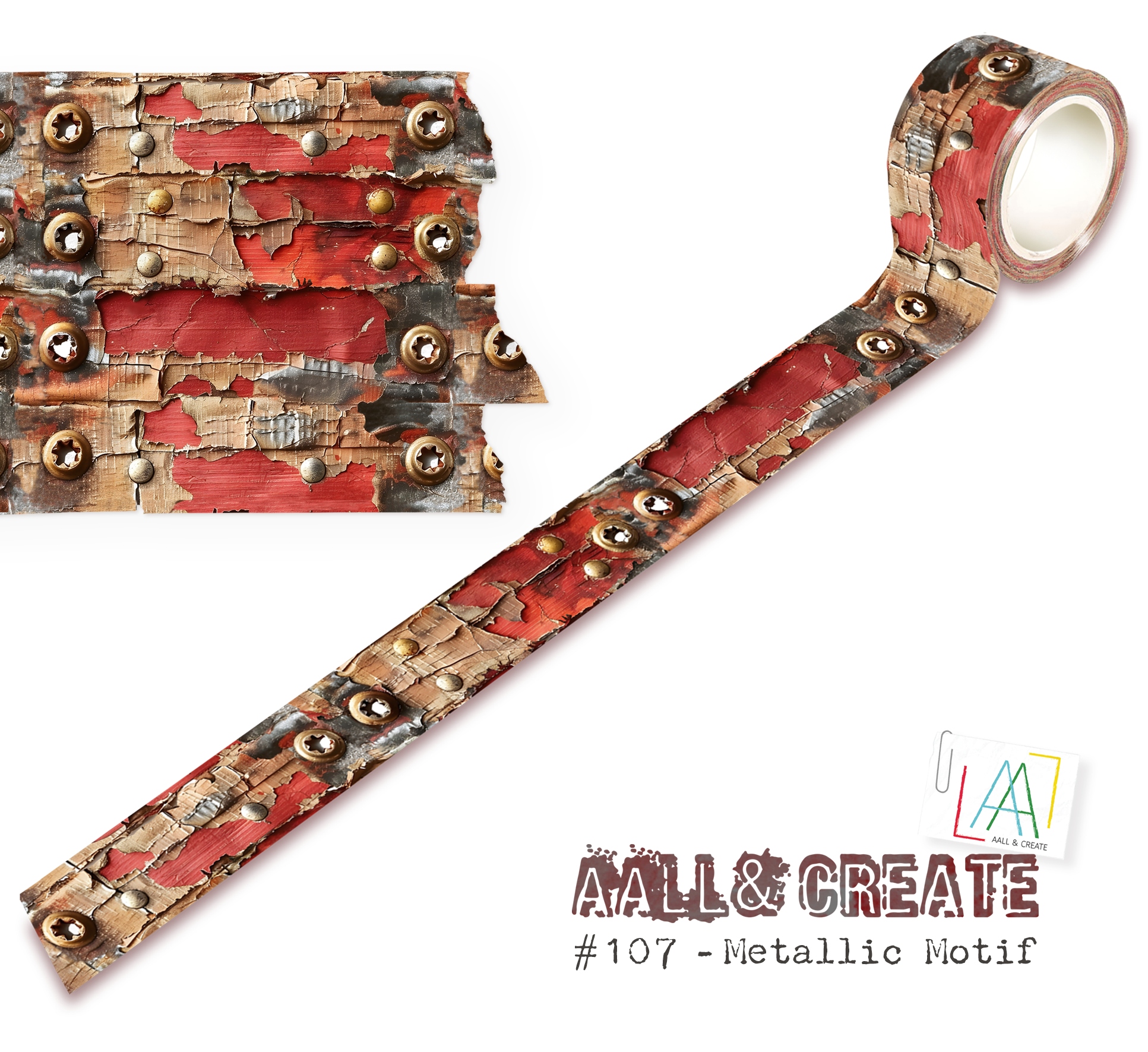 #107 Metallic Motif (Layer-It-Up!) Washi Tape