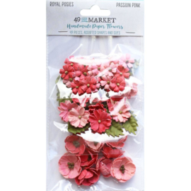Royal Posies Paper Flowers Passion Pink