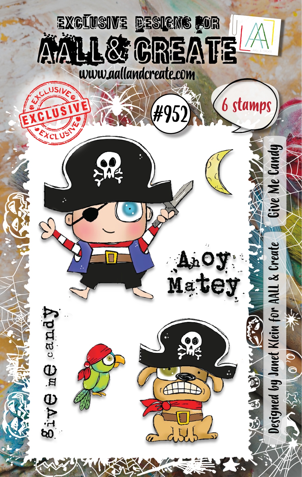 #0952 Give Me Candy A7 Stamp Set