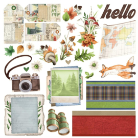 Woodlands Simple Cards Card Kit