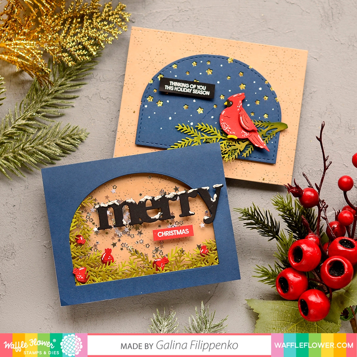 Merry Christmas Duo Stamp Set