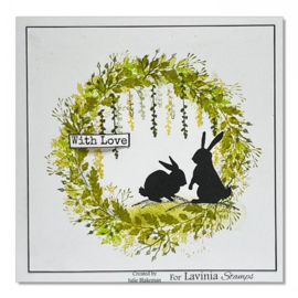 LAV265 Mini Leaf 2 Stamp