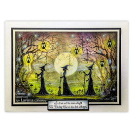 LAV912 Coven of the Blue Moon Stamp