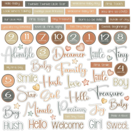 Little Dreamer Chipboard Set