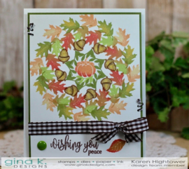 Autumn Wreath Builder Stamps