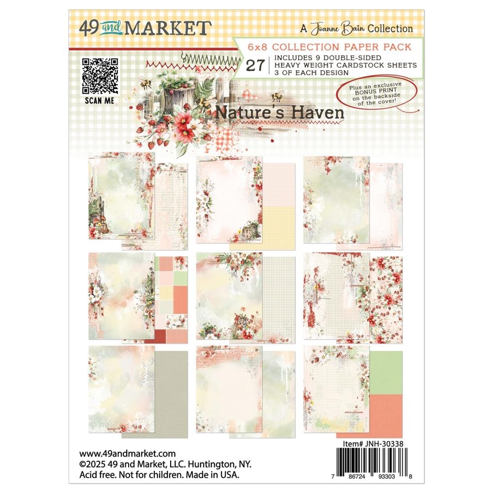 Nature's Haven Collection Pack 6"X8"